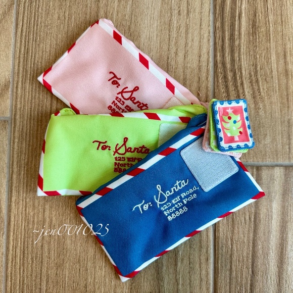 Christmas Letters to Santa Mailbox Plush Play Set 7pc - Pillowfort - Picture 9 of 16